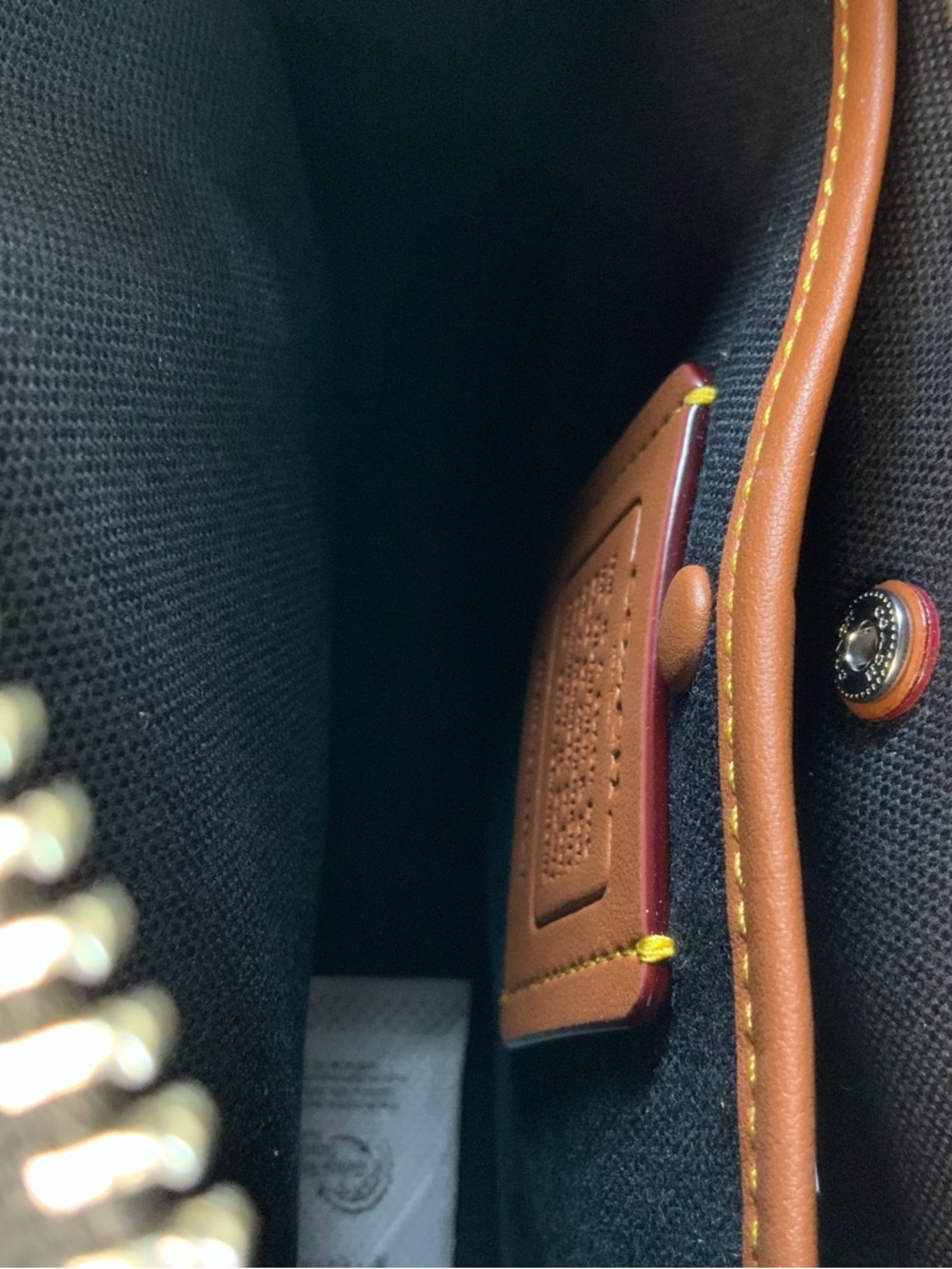 Brown and Black Leather Crossbody Camera Bag